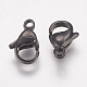 304 Stainless Steel Lobster Claw Clasps STAS-P185-11-B-2