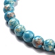Brins de perles de jaspe impérial synthétiques G-E568-01A-05-3