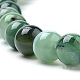 Natural Striped Agate/Banded Agate Beads Strands X-G-S259-04E-6mm-3