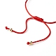 Bracelets réglables en fil de nylon BJEW-JB06343-6
