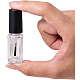 Benecreat 24 Uds 5 ml botellas de esmalte de uñas vacías botellas de esmalte de uñas de vidrio transparente con cepillos MRMJ-BC0001-47-5ml-3