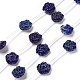 Chapelets de perles en lapis-lazuli naturel G-I194-35B-1