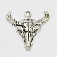 Western Charms Antique Silver Alloy Pendants TIBEP-X0045-AS-2