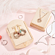 Fingerinspire 2pcs 2 styles présentoirs à bijoux simples en bois DIY-FG0003-52-5