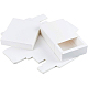 BENECREAT 20 Pack Kraft Paper Drawer Box 11.3x8.3x4.5cm White Soap Jewelry Candy Boxes Small Gift Boxes for Gift Wrapping CON-BC0005-97A-6