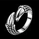 Punk Rock Style 316L Stainless Steel Claw Rings for Men RJEW-BB01200-10AS-2