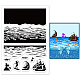PandaHall Ocean Theme Clear Stamps DIY-WH0167-57-0354-1