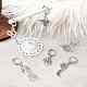 Sewing Theme Alloy Multifunction Pendant Decorations HJEW-CJ00004-4