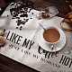 Kaffee Thema Diablement Fort Tasse Matten AJEW-WH0201-008-6