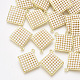 ABS Plastic Imitation Pearl Pendants PALLOY-T071-070-1