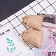 BENECREAT 25PCS Burlap Bags with Drawstring Gift Bags Jewelry Pouch for Wedding Party Treat and DIY Craft - 3.5 x 2.8 Inch ABAG-BC0001-05A-9x7-7