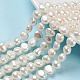 Fili di perle di perle d'acqua dolce coltivate naturali PEAR-S012-30-1