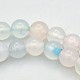 Natural Agate Round Bead Strands G-D613-10mm-1