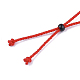 Fabricación de collar de cuerda de nylon MAK-T005-21E-3