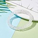 Stämmiges Stretch-Armband aus gebogenem Acrylrohr für Frauen BJEW-JB08134-01-2