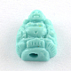 Dyed Synthetical Coral Buddha Beads CORA-R011-14A-1