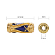Perlas de esmalte de aleación de estilo chino X-ENAM-L015-08A-G-6