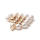 Pendenti con perline di perle di conchiglia PALLOY-JF01999-3