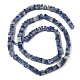 Натуральное синее пятно нитки из бисера яшмы&nbsp;G-A280-C06-01-4