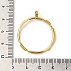 Brass Hollow Pendants KK-P001-94G-3