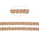 Golden Brass Enamel Curb Chain CHC-H103-07K-G-2