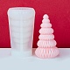 Christmas Tree DIY Silicone Scented Candle Mold DIY-K064-01F-1