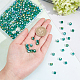 Sunnyclue 200 pz placca di perle di vetro fili di perline EGLA-SC0001-06-3