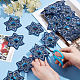 NBEADS Iron on/Sew on Ethnic Style Embroidery Flower Polyester Lace Ribbons OCOR-WH0060-47B-3