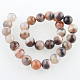 Dyed & Heated Natural Agate Round Beads Strands G-E230-01-14mm-2
