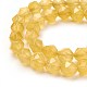 Natural Jade Beads Strands G-F545-E21-2