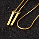 Grenouille longues alliage réglable colliers en strass lariat NJEW-F193-E01-G-4