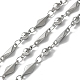 304 Stainless Steel Rhombus Link Chains CHS-E012-02P-1