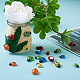 PandaHall Jewelry 150Pcs 3 Style Plastic Cabochons KY-PJ0001-03-6
