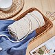 BENECREAT 4mmx100m 4-Strand Cotton Cord 100% Natural Handmade Macrame Cotton Rope for String Wall Hangings Plant Hanger OCOR-BC0011-C-01-6