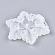 Stampi per ciondoli in silicone con fiocco di neve di Natale X-DIY-I036-04-2