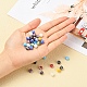 48Pcs Handmade Millefiori Glass Beads LK-YW0001-02B-10