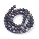 Chapelets de perles en amazonite naturelle G-L500-04-6mm-3
