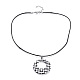 Ожерелья с подвесками из рафии NJEW-JN02357-2