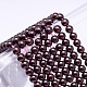 Mozambique Import Natural Grade AAAA Garnet Round Beads Strands G-E300-AAAA-5mm-1