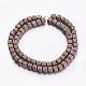 Faceted Non-magnetic Synthetic Hematite Bead Strands G-F337-06-01-2