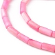 Natural Freshwater Shell Dyed Beads Strands SHEL-M018-11-13-3