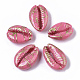 Perles de coquille de cauris naturelles peintes à la bombe SSHEL-R047-03-A07-2