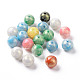 Opaque Acrylic Beads OACR-M003-01-1