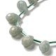 Chapelets de perles en amazonite naturelle G-H297-B07-01-3