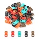 5 Farben Pom Kunststoff-Seitenverschlussschnallen KY-LS0001-21-1