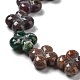 Chapelets de perles en agate indienne naturelle G-P520-A04-01-4