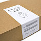 Craspire 2 bolsas 2 estilo autoadhesivo papel regalo etiquetas adhesivas DIY-CP0006-52-4