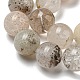 Chapelets de perles en quartz lodolite naturel G-R494-A09-04-3