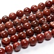 Chapelets de perles en jaspe arc-en-ciel rouge X-G-F677-19-1