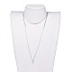 Verstellbare koreanische Halskette aus gewachstem Polyester AJEW-JB00493-5